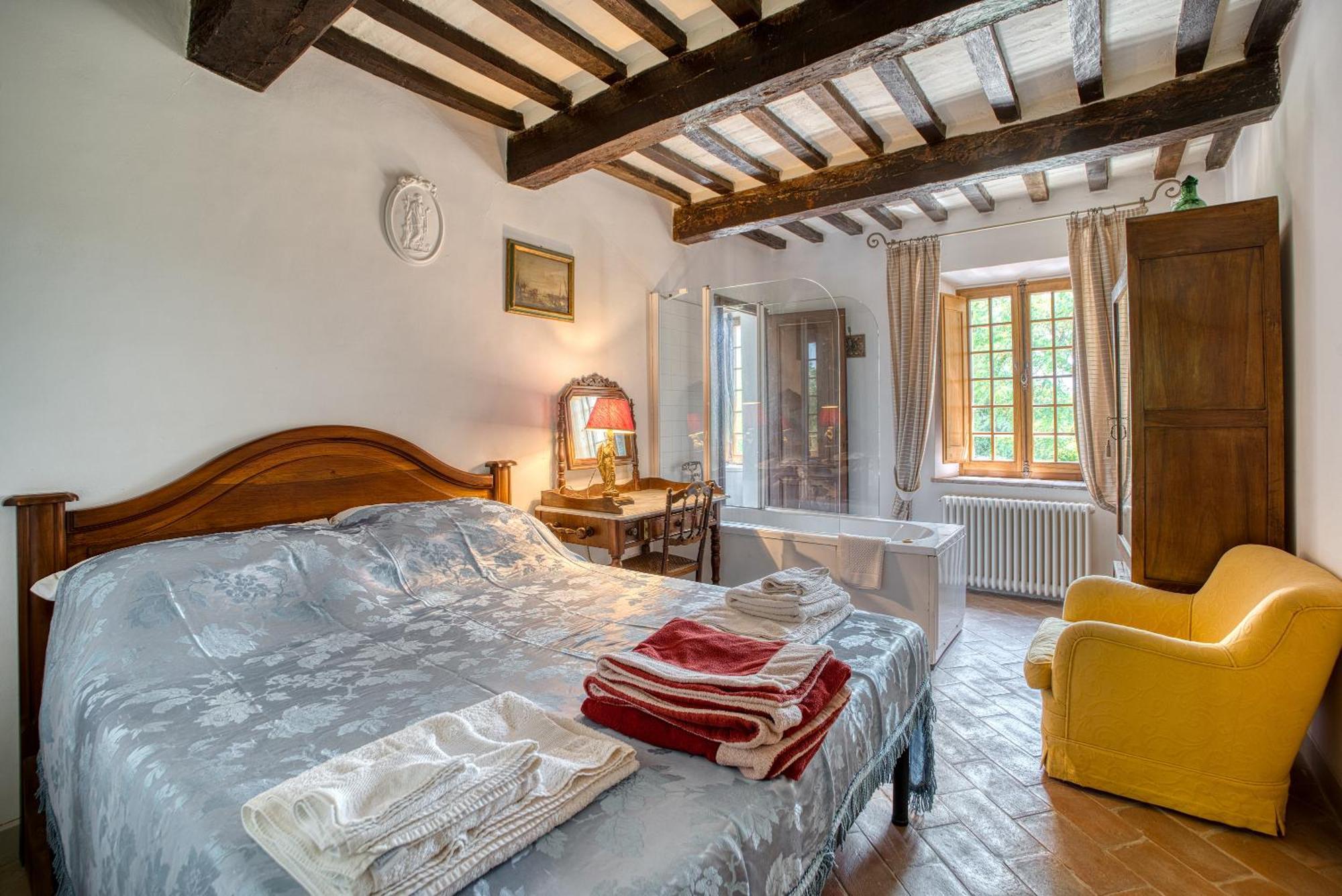 Вилла Castello Di Magrano Губбио Экстерьер фото