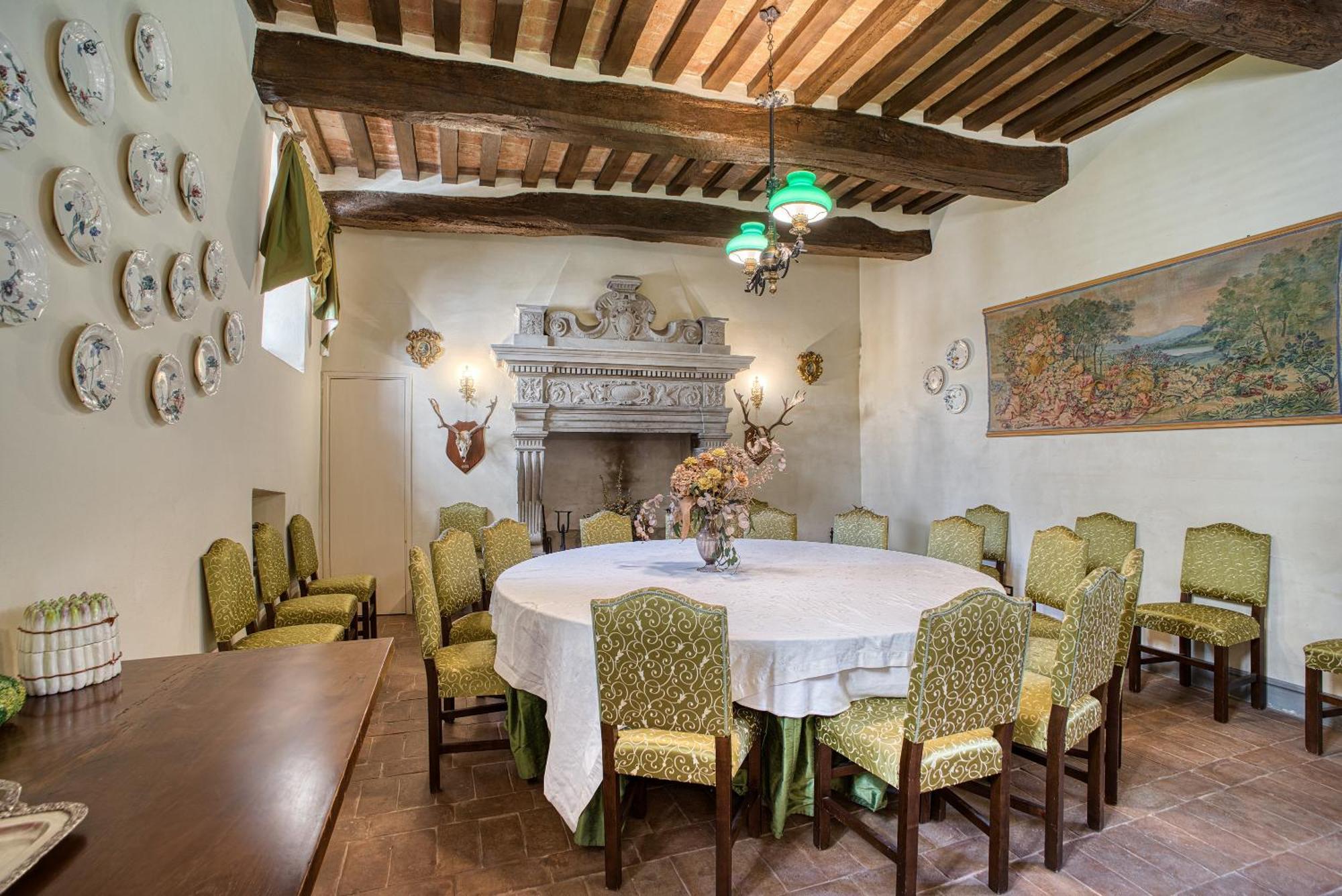 Вилла Castello Di Magrano Губбио Экстерьер фото