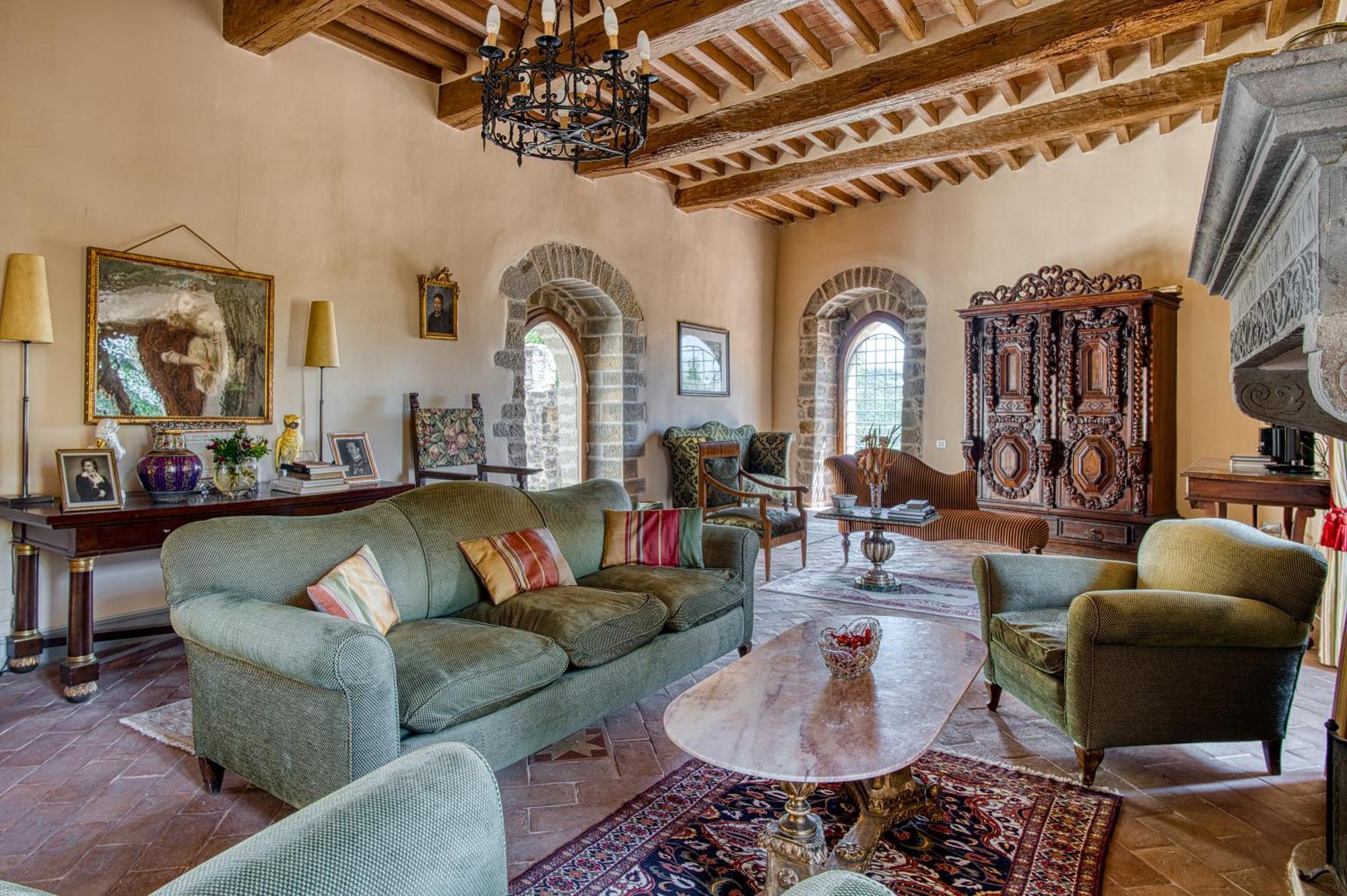 Вилла Castello Di Magrano Губбио Экстерьер фото
