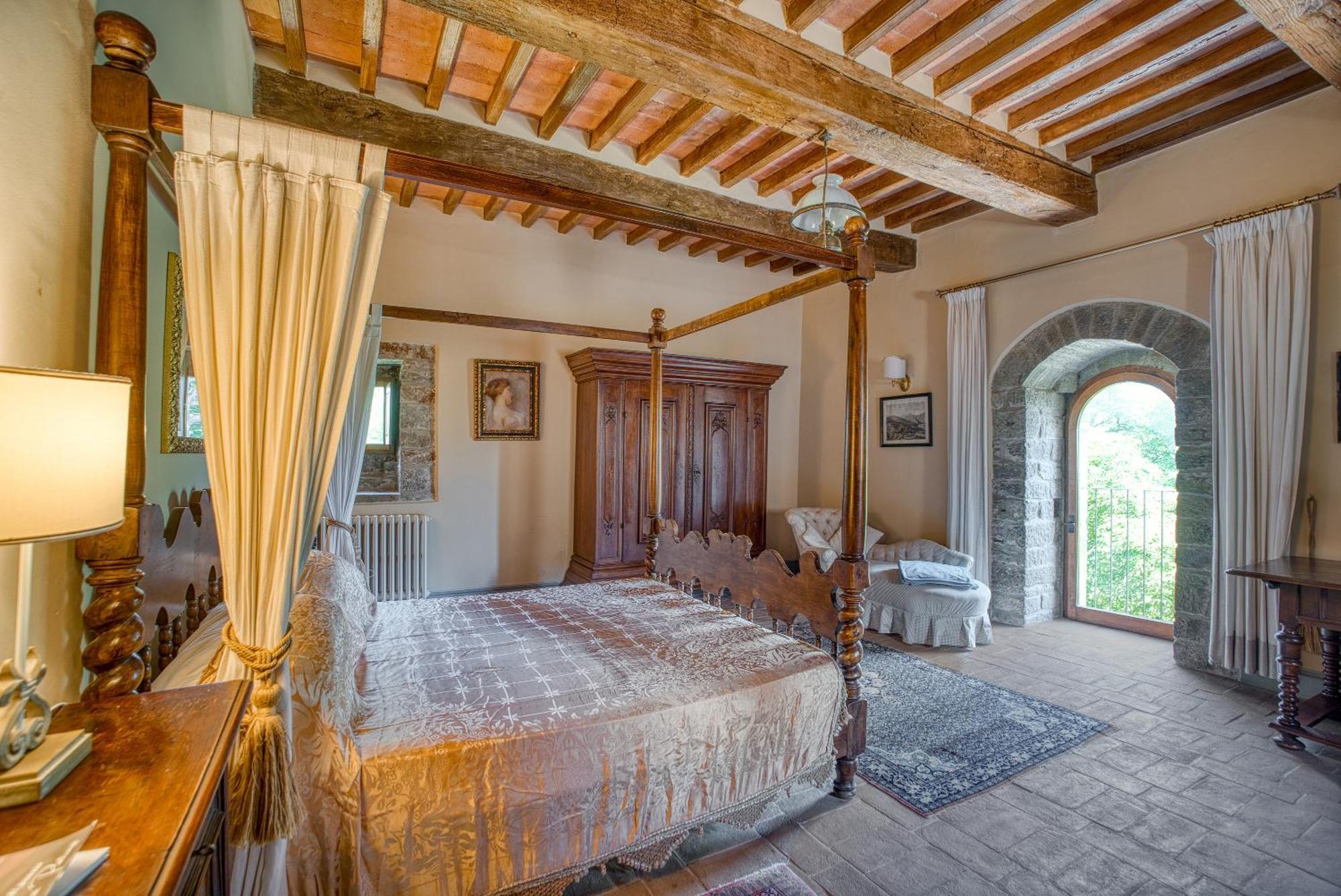 Вилла Castello Di Magrano Губбио Экстерьер фото