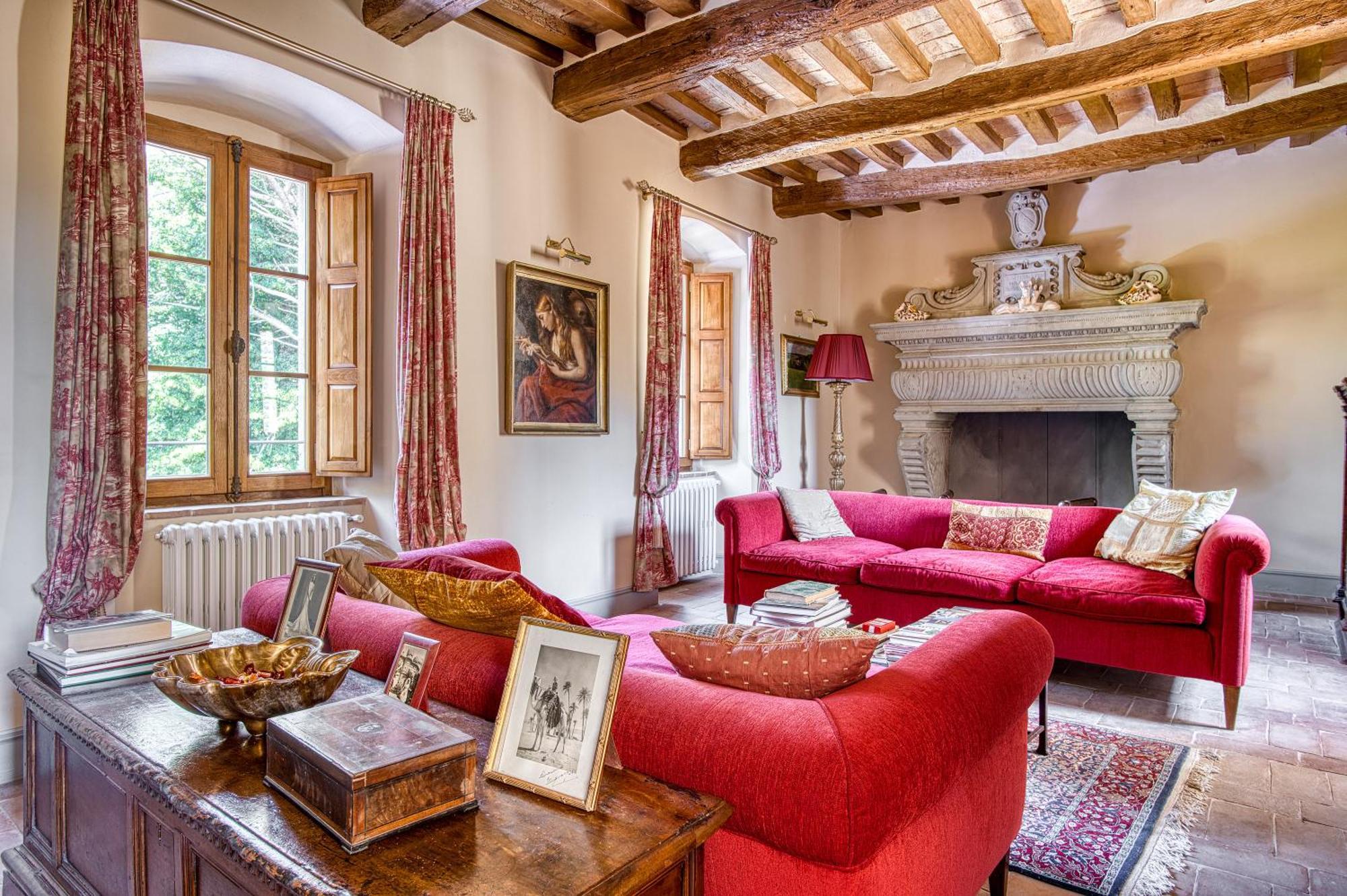 Вилла Castello Di Magrano Губбио Экстерьер фото