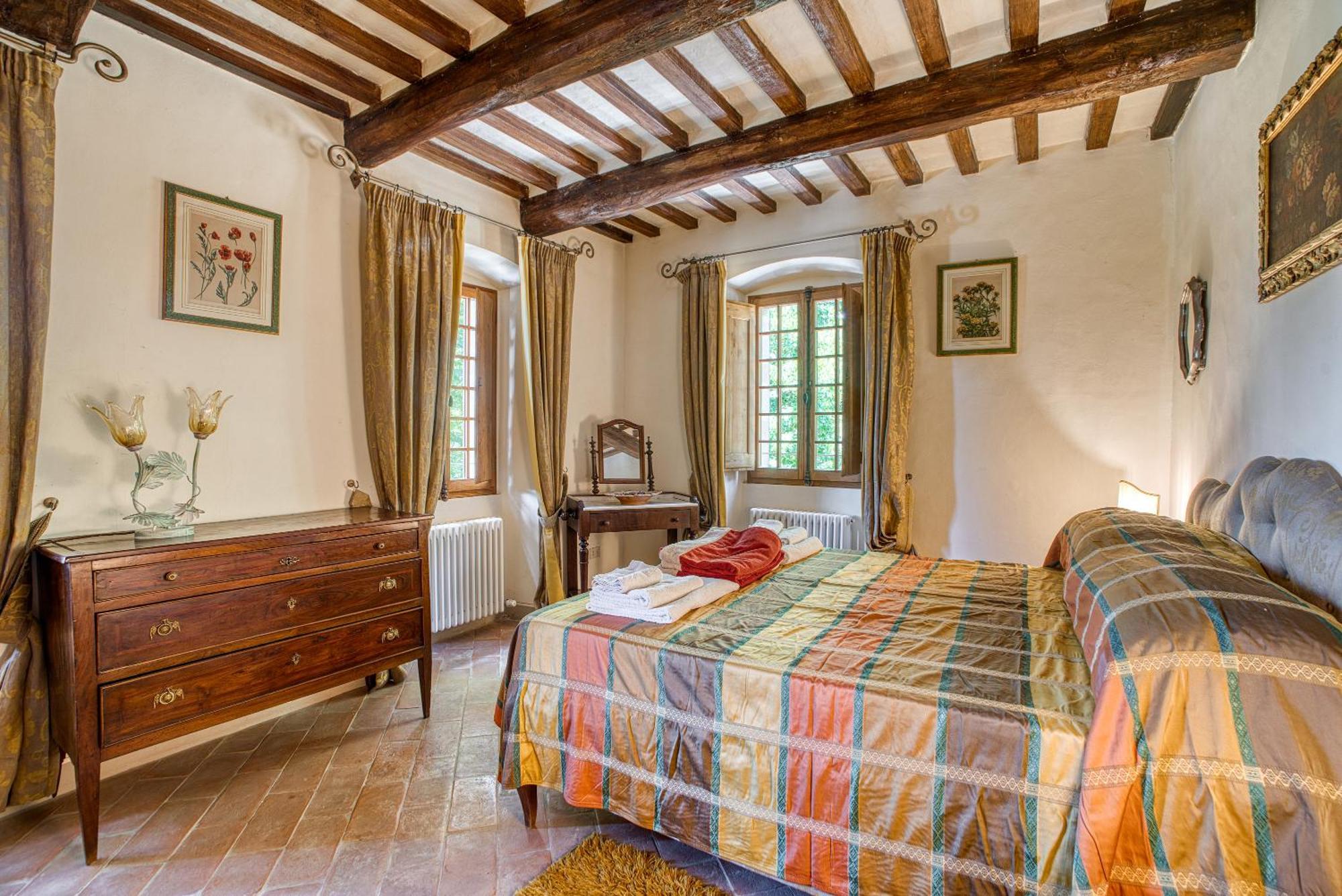 Вилла Castello Di Magrano Губбио Экстерьер фото